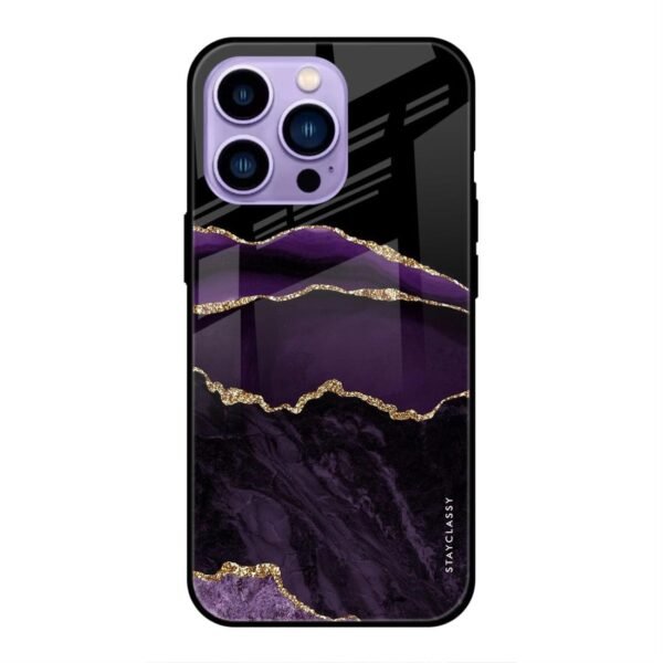 Marble Pattern iPhone 16 Pro Glass Case